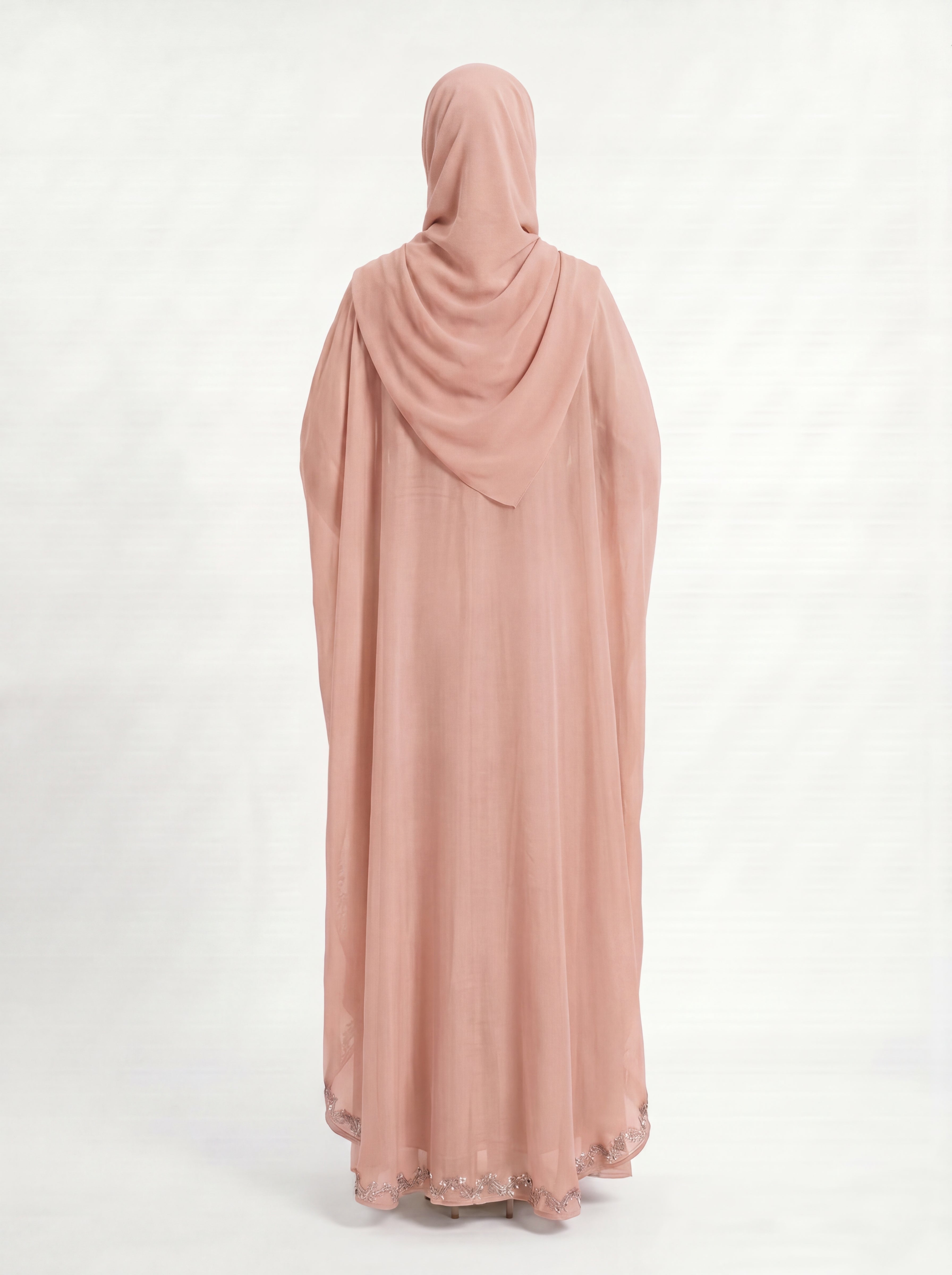 Seafoam Shimmer Abaya