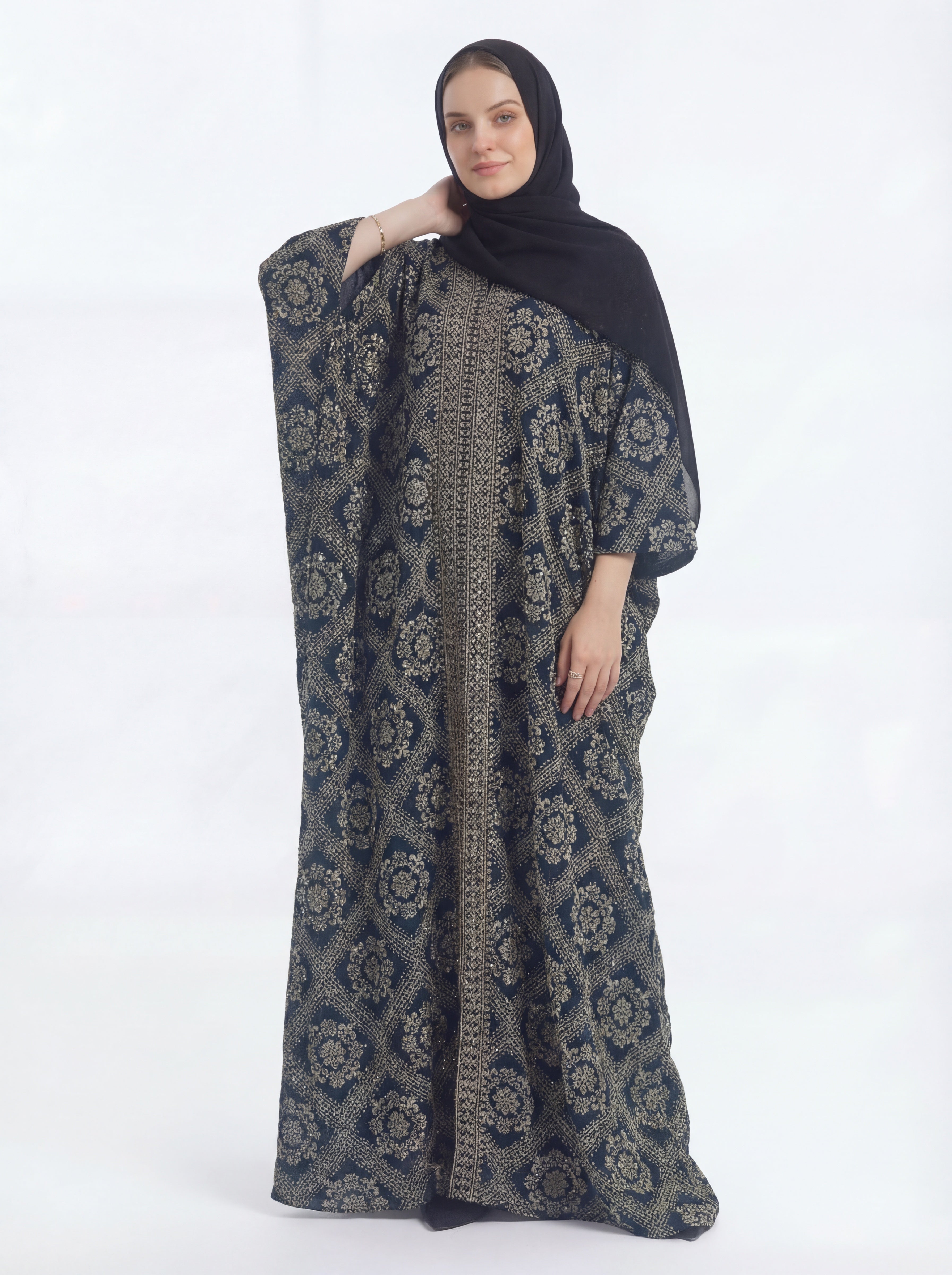 Traditional Jordanian Kaftan Set
