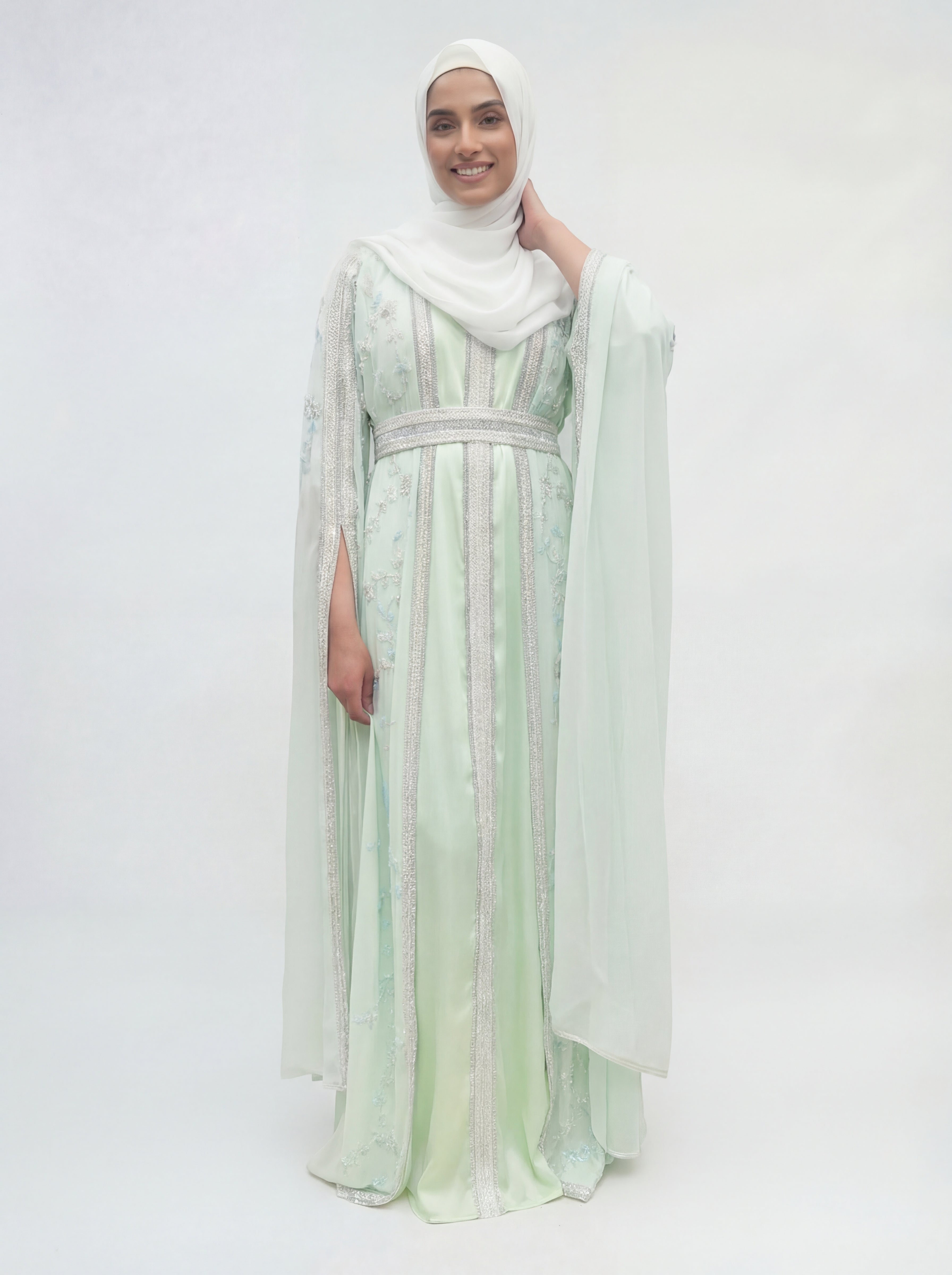 Hareem Sultan Moroccan Kaftan Set