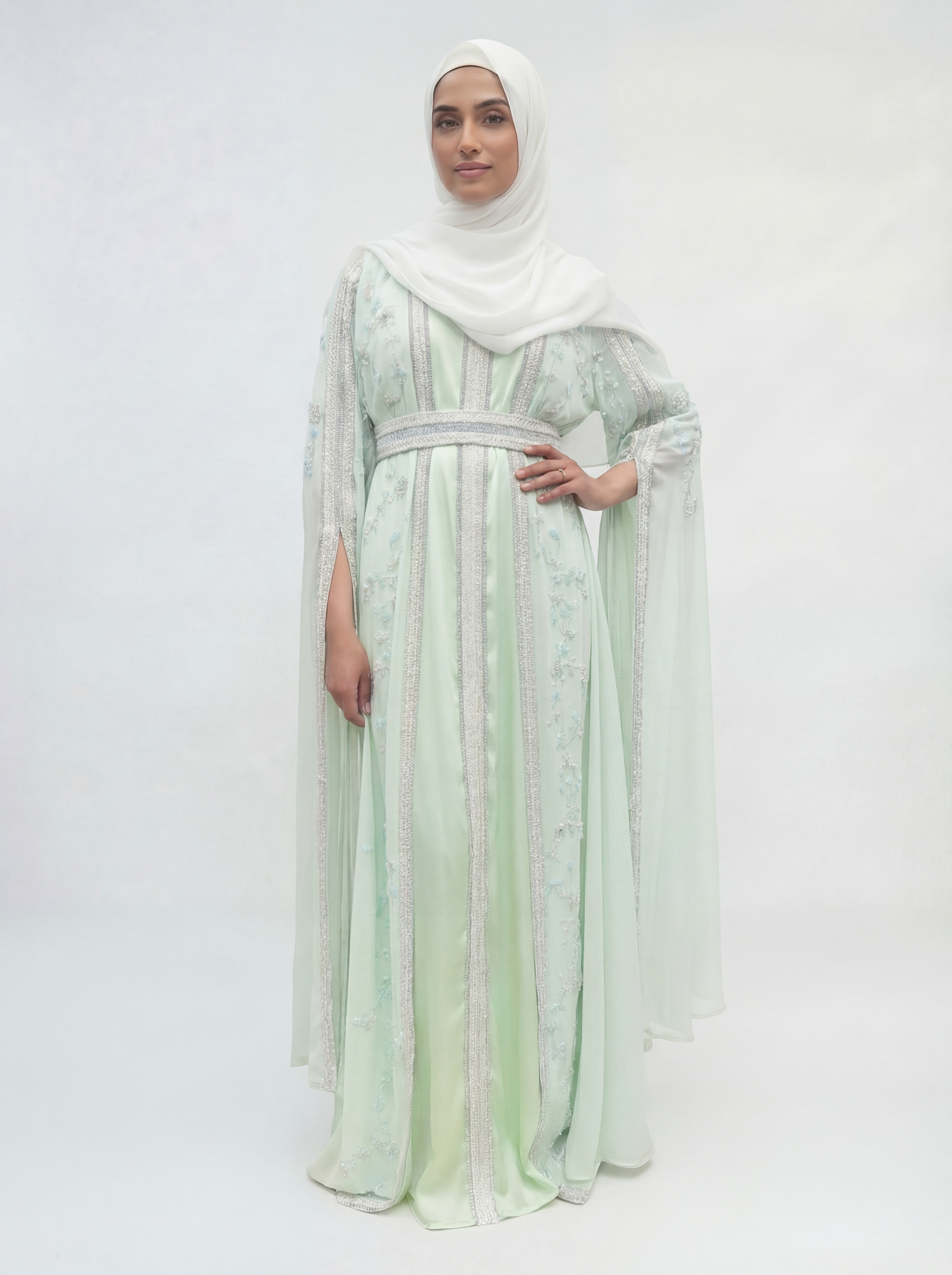 Hareem Sultan Moroccan Kaftan Set