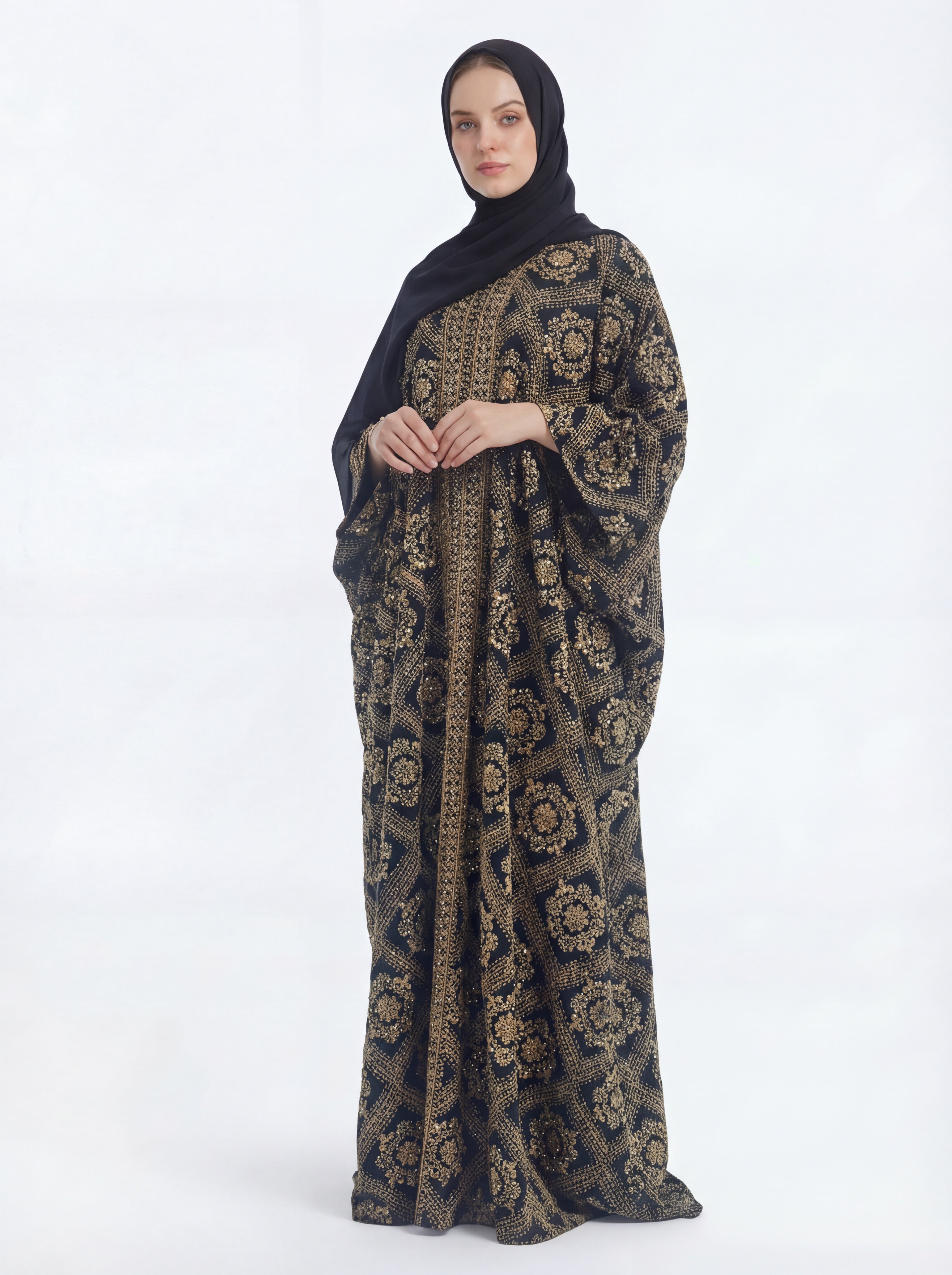 Traditional Jordanian Kaftan Set