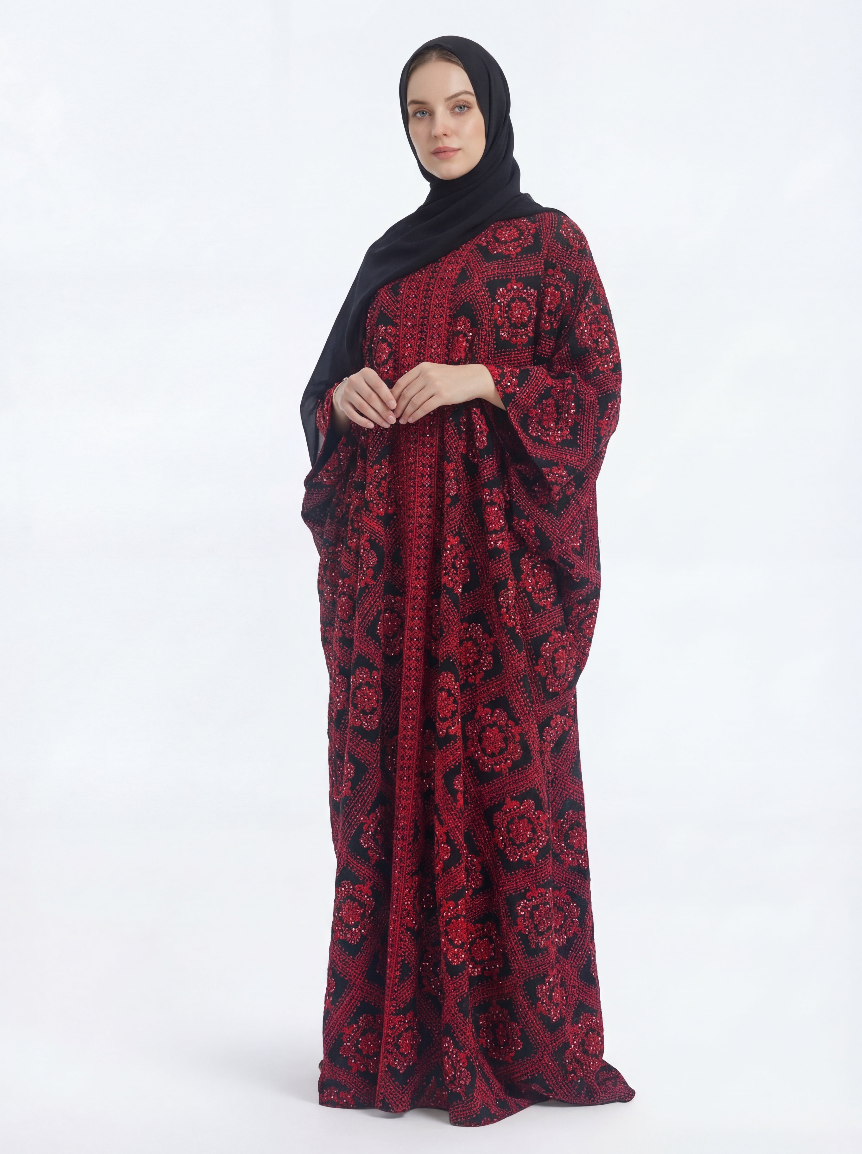 Traditional Jordanian Kaftan Set