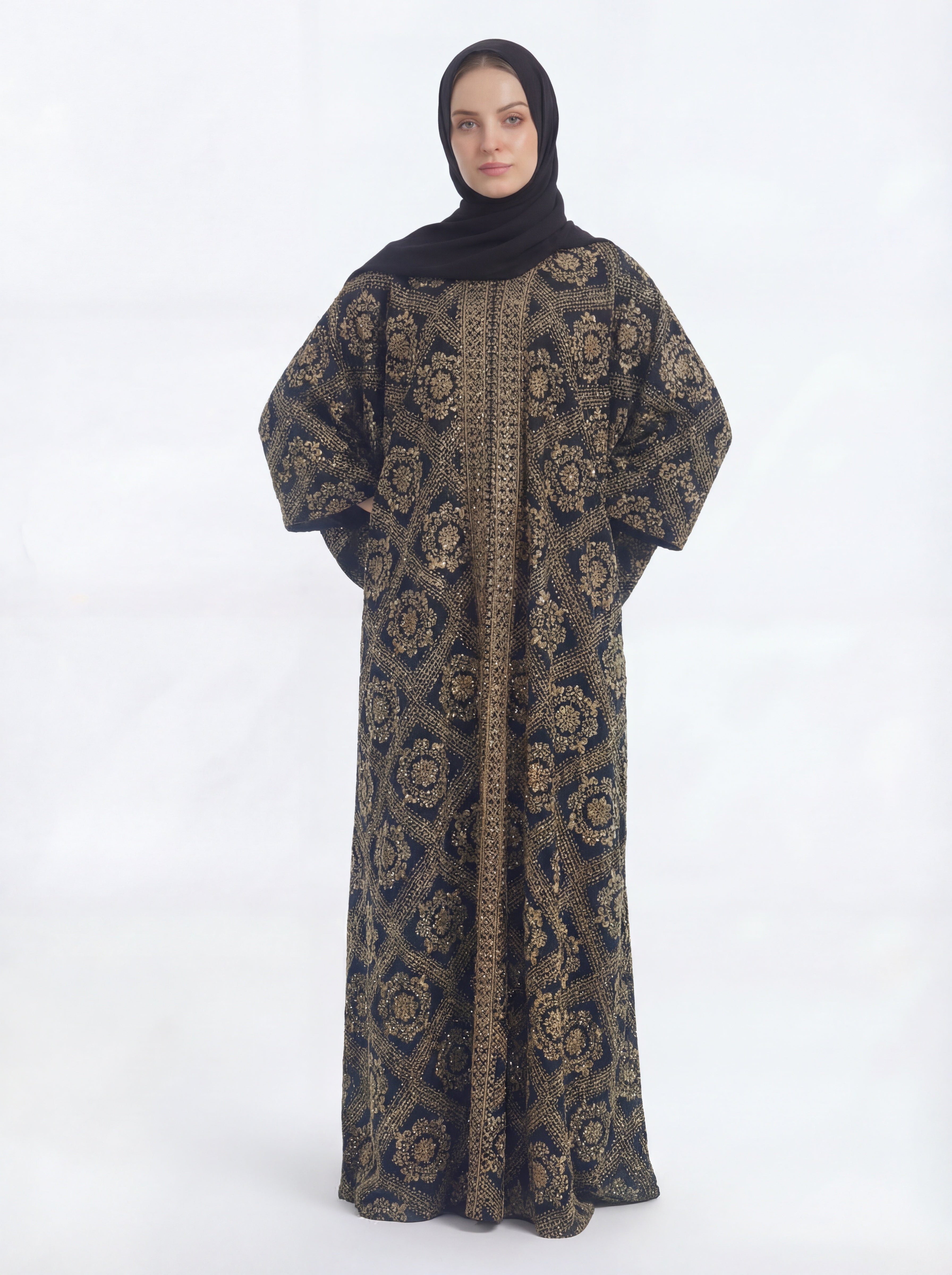 Traditional Jordanian Kaftan Set