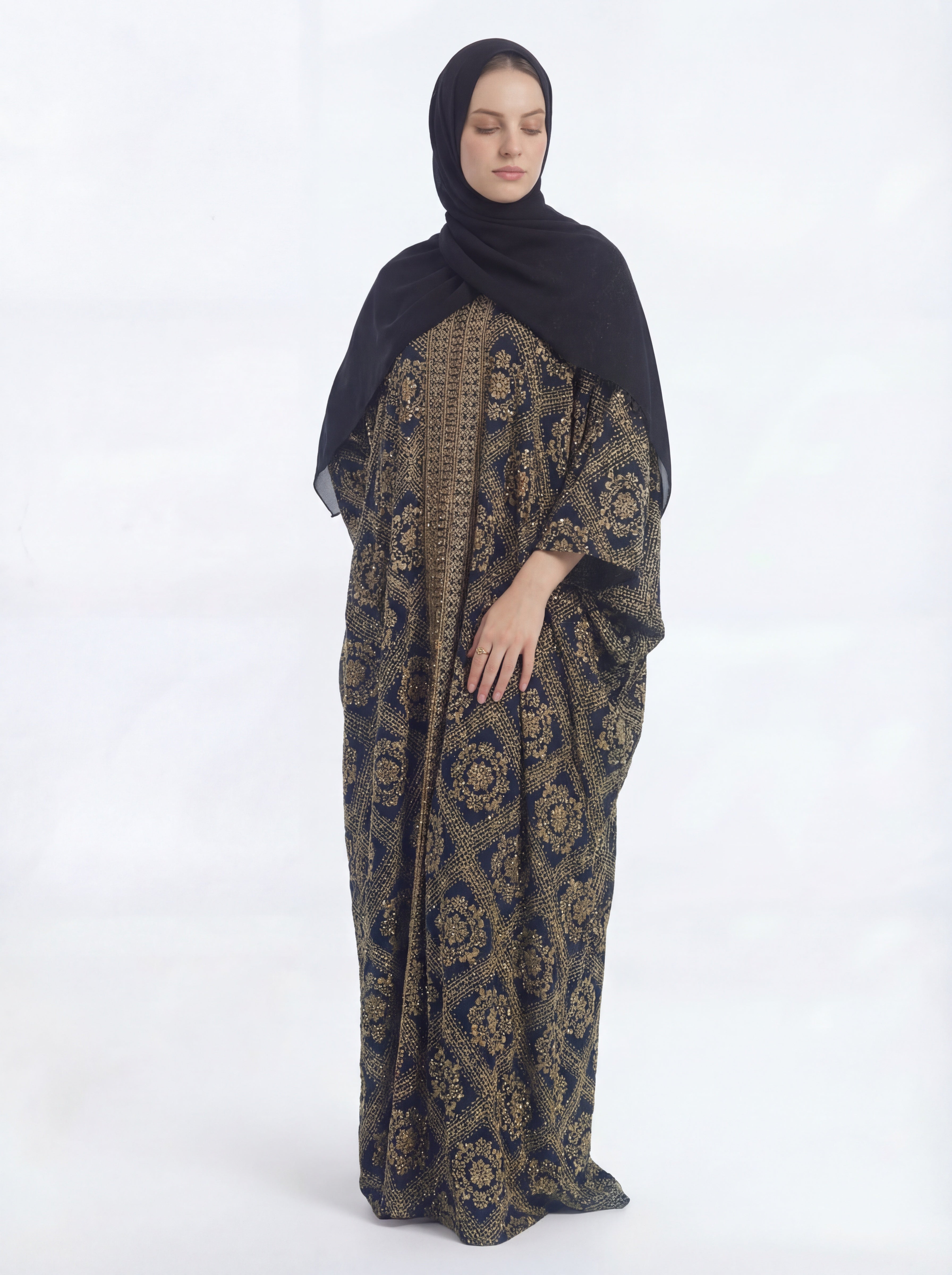 Traditional Jordanian Kaftan Set