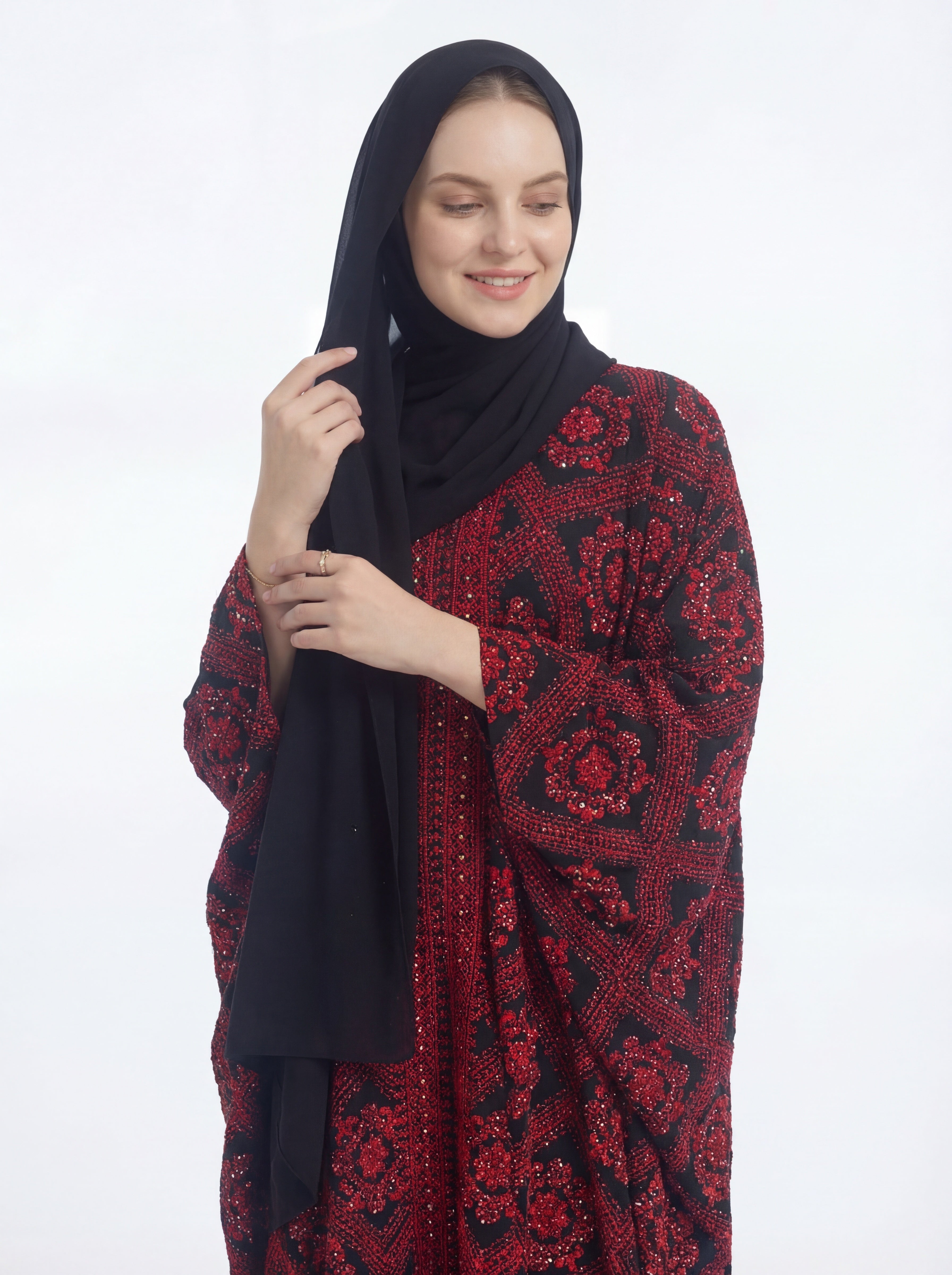 Traditional Jordanian Kaftan Set